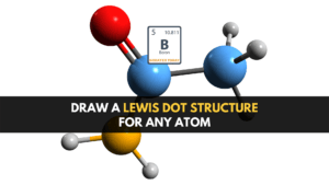 Lewis dot structure